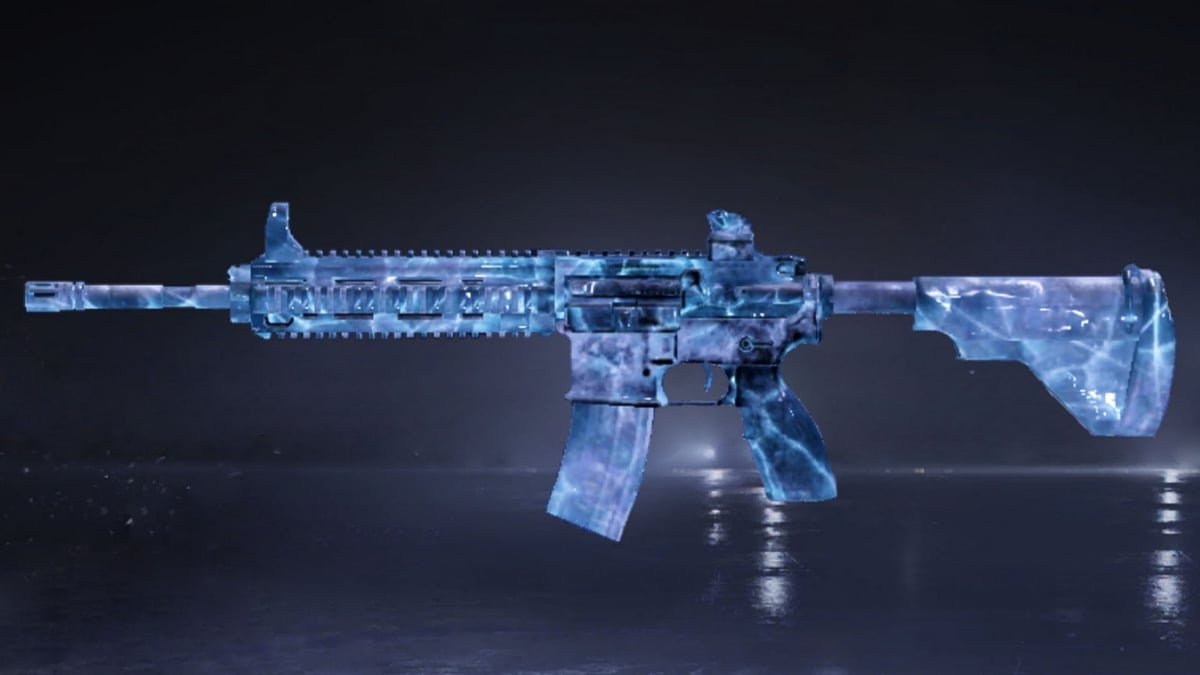 BGMI Glacier M416 