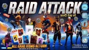 FREE RARE BUNDLES IN RAID ATTACK EVENT 2026: फ्री में पाएं पुराने बंडल बिना डायमंड खर्च किए