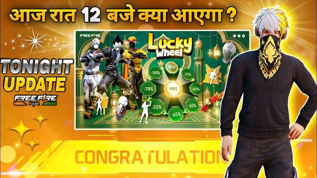 Free Fire Lucky Wheel Event