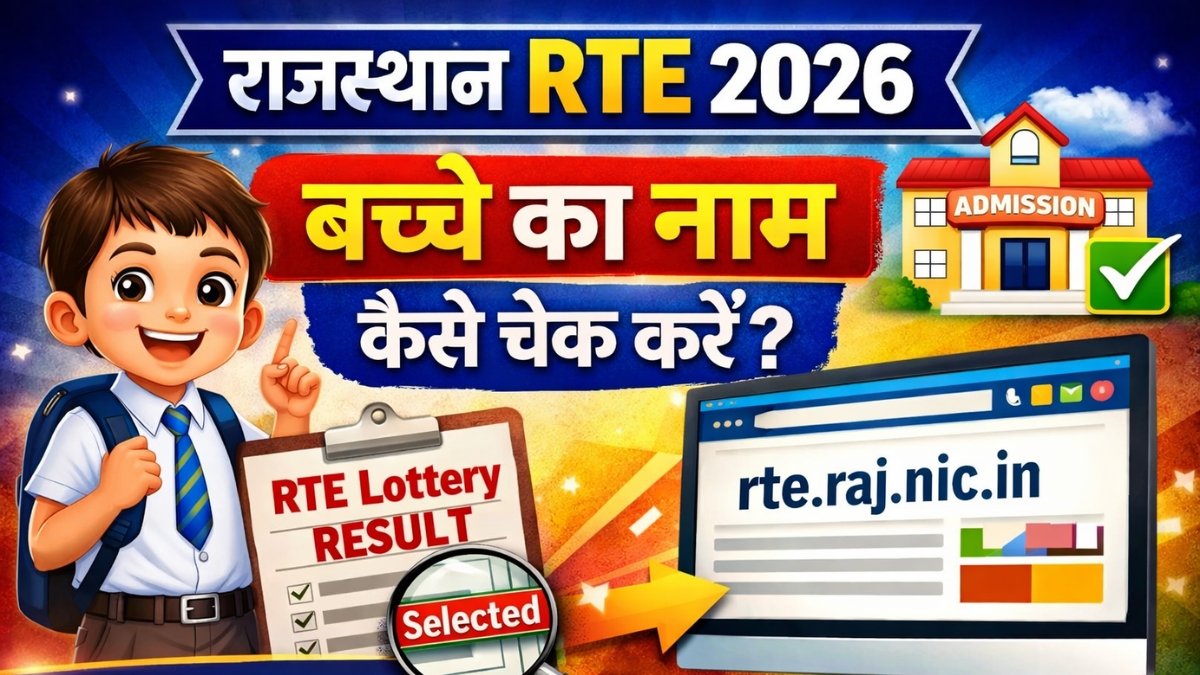 Rajasthan RTE Admission Lottery
