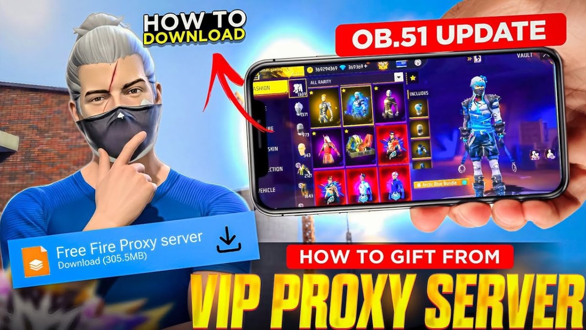 Free Fire VIP Proxy Server APK Download