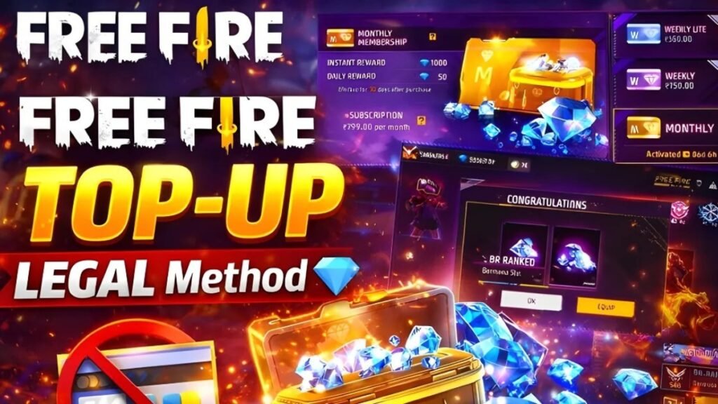 Free Fire Free Diamonds Legal Methods