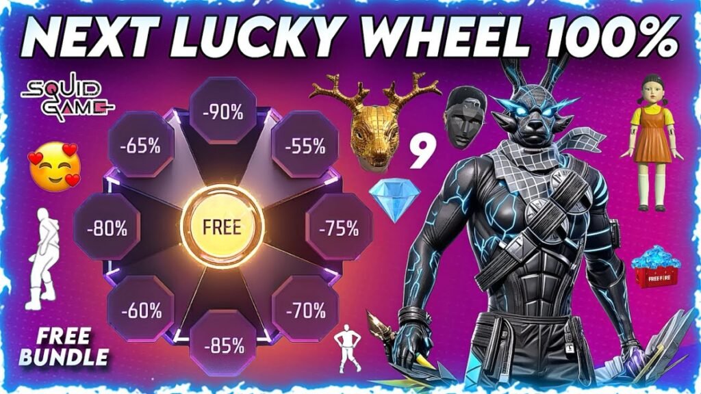 Free Fire Next Lucky Wheel Event