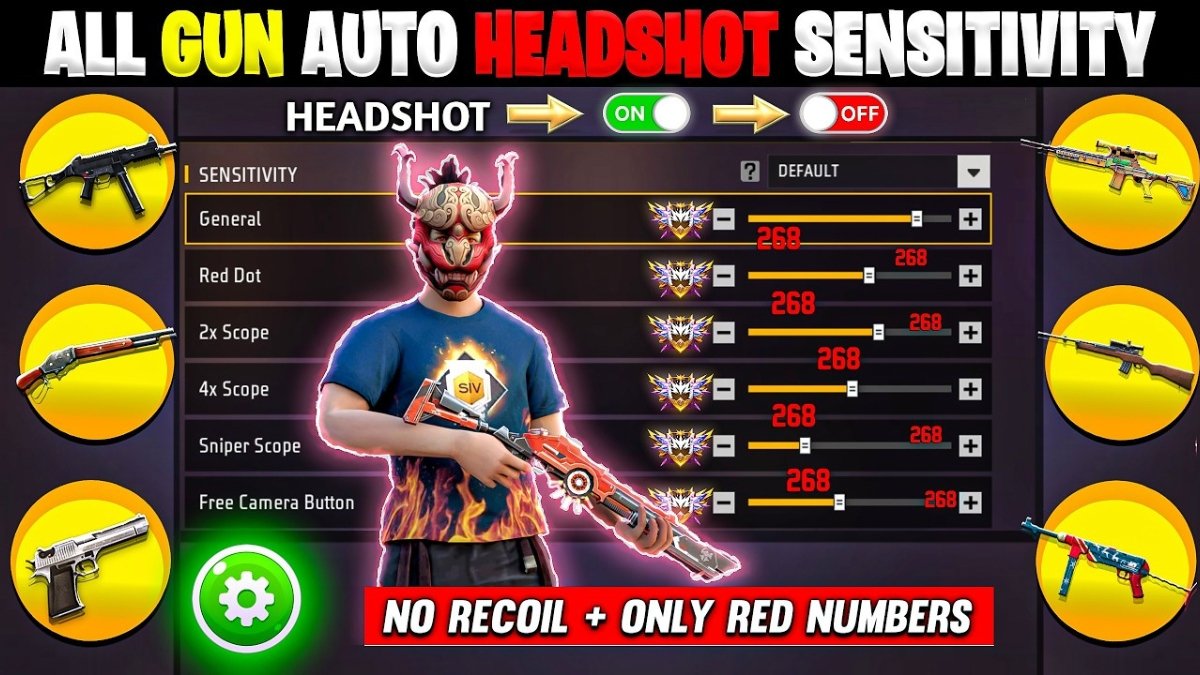 Free Fire Auto Headshot Trick 