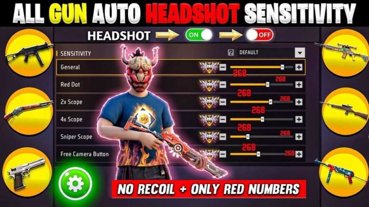 Free Fire Headshot Sensitivity