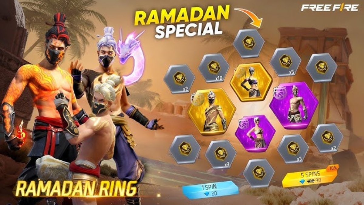 Free Fire Ramadan Ring Event 
