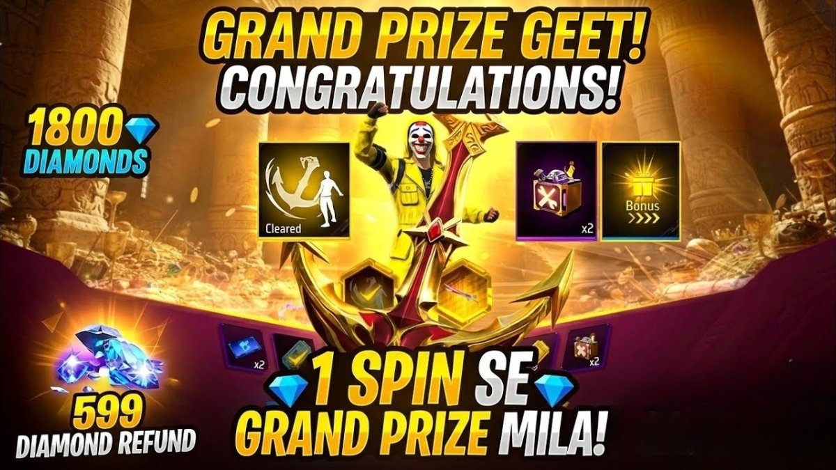 Free Fire Finishing Move Step Up Event 