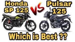Honda SP 125 vs Pulsar 125