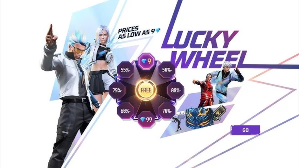 Free Fire Lucky Wheel Event
