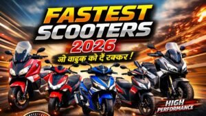 Fastest Scooters 2026: 5 पावरफुल स्कूटर जो स्पीड में बाइक को भी देते हैं टक्कर