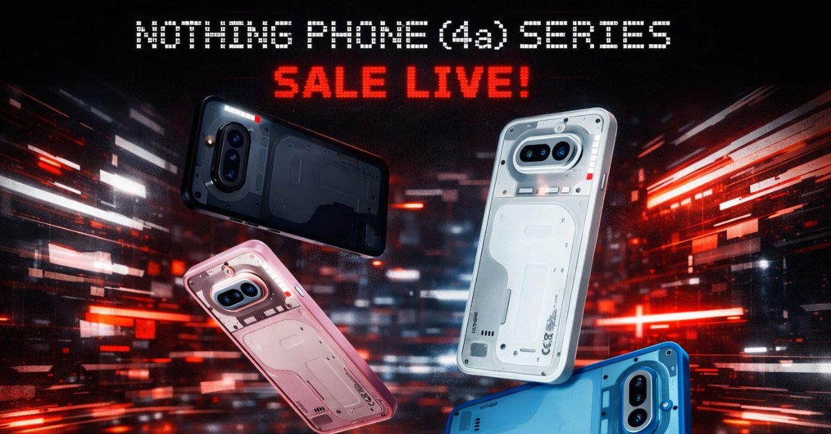 Nothing Phone 4a Series Sale Live