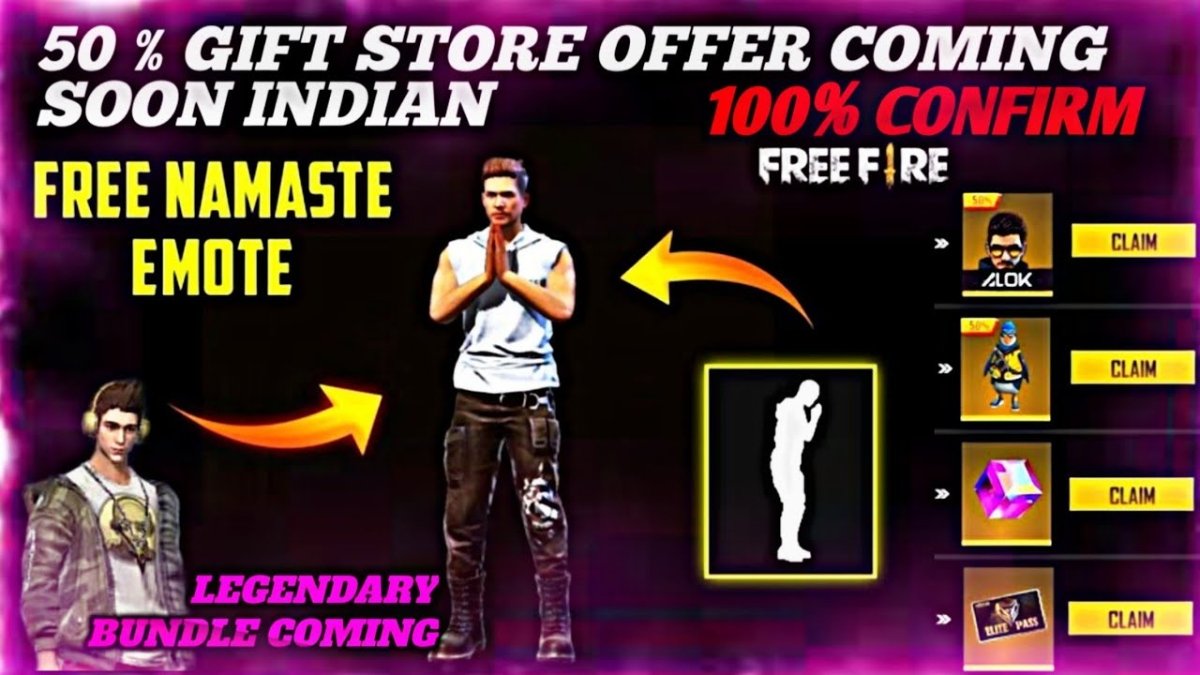 Free Fire India Upcoming Events