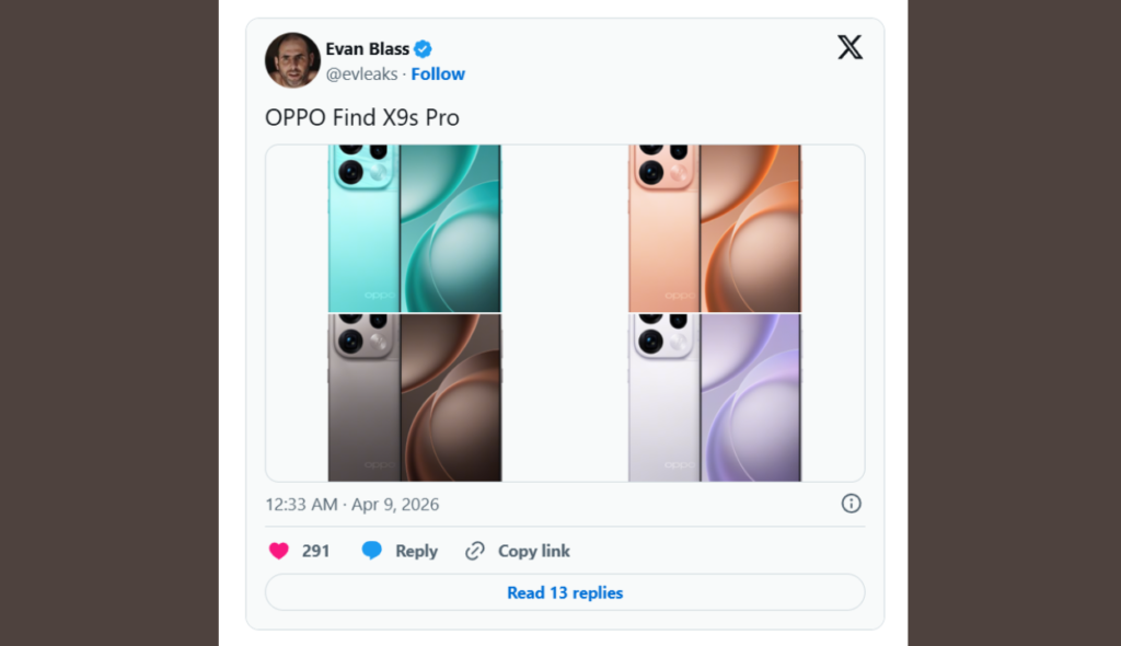 Oppo Find X9s Pro