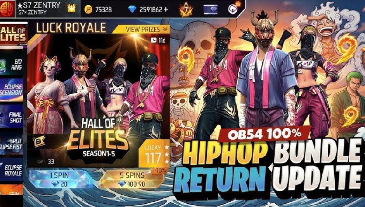 Hip Hop Bundle in Free Fire