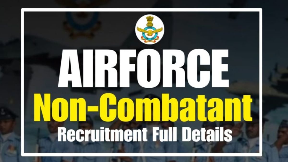 IAF Agniveervayu Non-Combatant Recruitment 2026