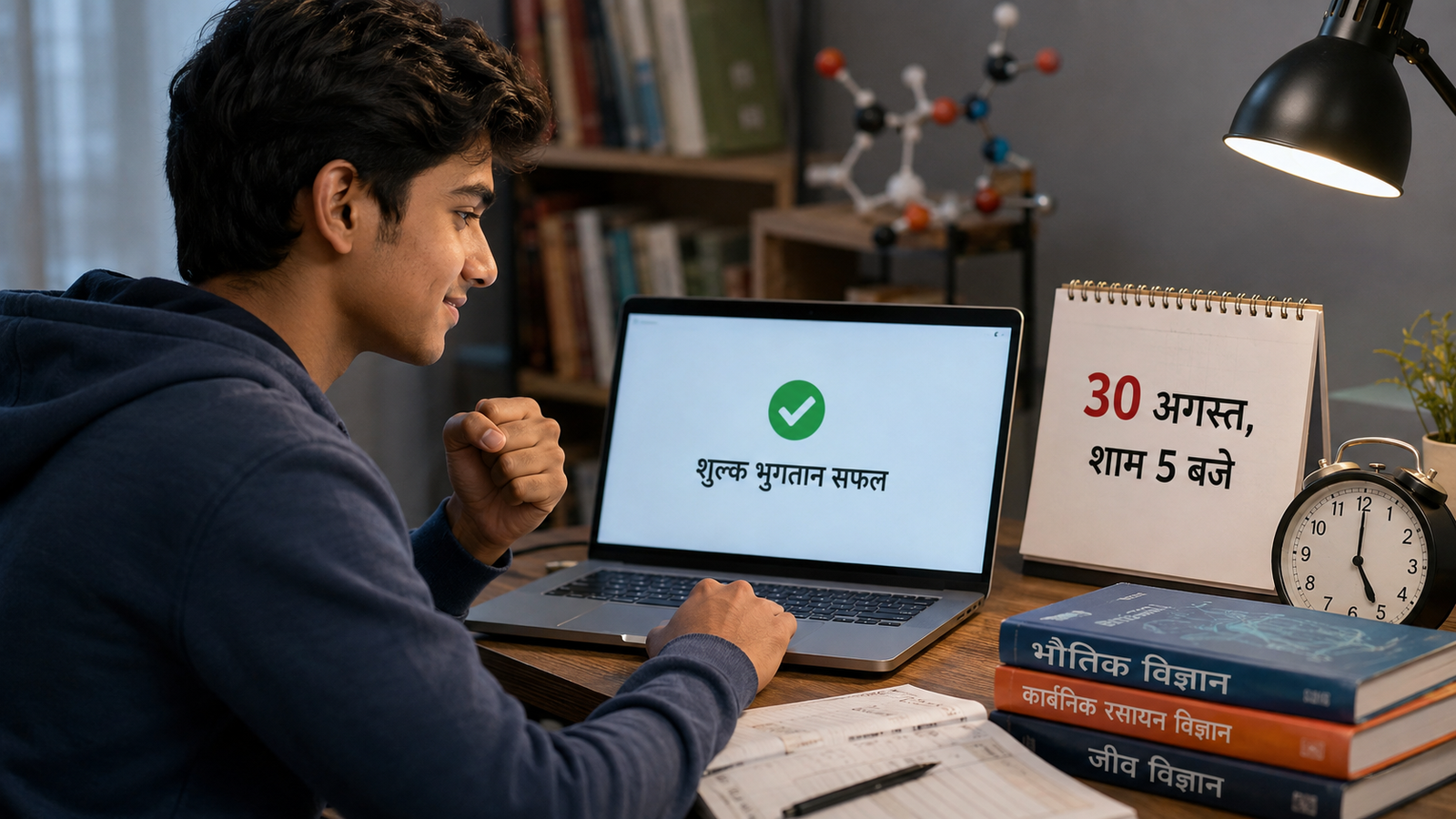IISER Seat Allotment 2026 SAF payment पूरा करता छात्र