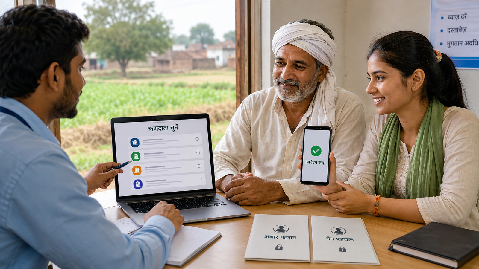 Jan Samarth Portal 2026 पर lender चुनते loan applicants