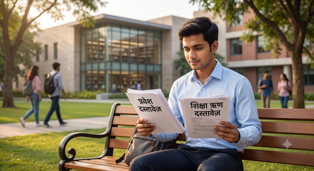 PM-Vidyalaxmi Scheme 2026 के तहत उच्च शिक्षा की तैयारी करता छात्र