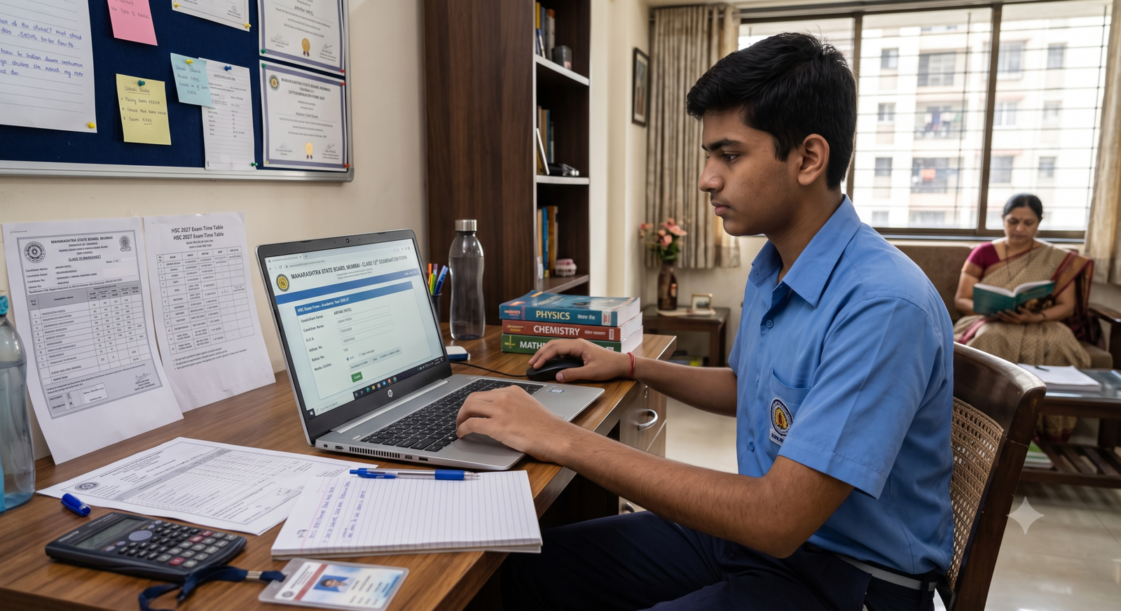 Maharashtra HSC 2027 ऑनलाइन आवेदन प्रक्रिया