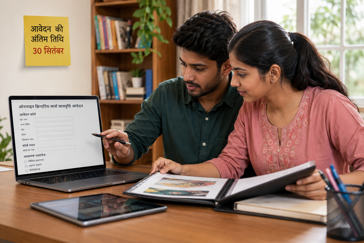 IICT Netflix Scholarship 2026 का आवेदन करते युवा
