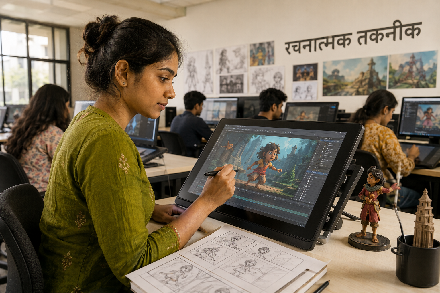 IICT Netflix Scholarship 2026 का आवेदन करते युवा