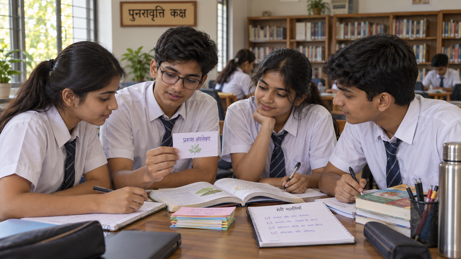 CBSE Board Exam 2027 के लिए flashcards और mistake notebook से revision