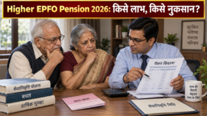 EPFO Pension 2026 के लाभ और नुकसान समझते भारतीय कर्मचारी