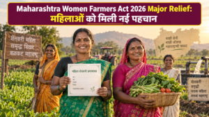 Maharashtra Women Farmers Act 2026 के तहत प्रमाणपत्र वाली महिला किसान
