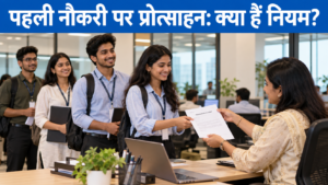 PM VBRY 2026 में पहली नौकरी शुरू करते युवा कर्मचारी