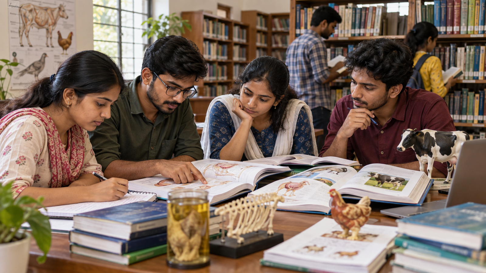 UPSSSC LEO Recruitment 2026 मुख्य परीक्षा की तैयारी करते विद्यार्थी