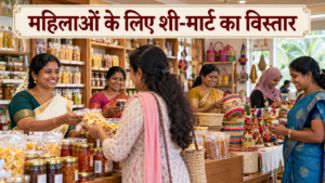 महिलाओं के उत्पादों को मिलेगा नया बाजार: तीन राज्यों में 300 से अधिक शी-मार्ट खोलने की योजना