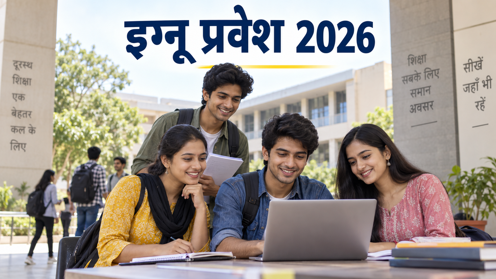 IGNOU Admission 2026 के लिए आवेदन करने वाले भारतीय विद्यार्थी