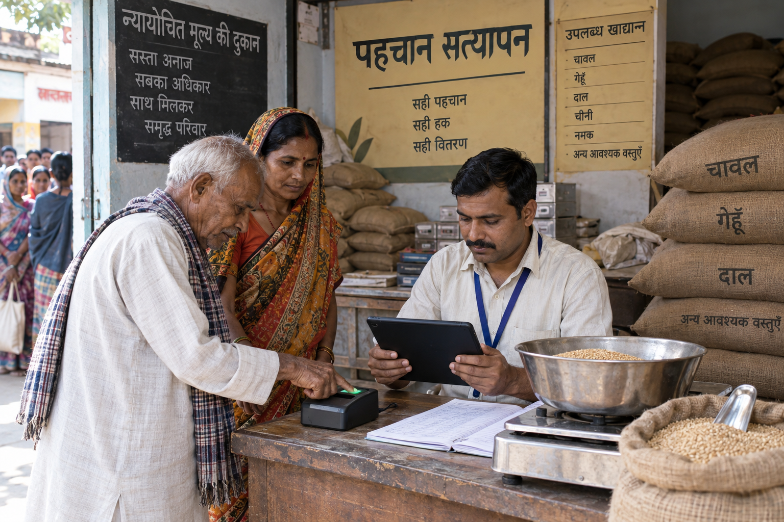 Ration Card e-KYC 2026 और स्मार्ट राशन वितरण