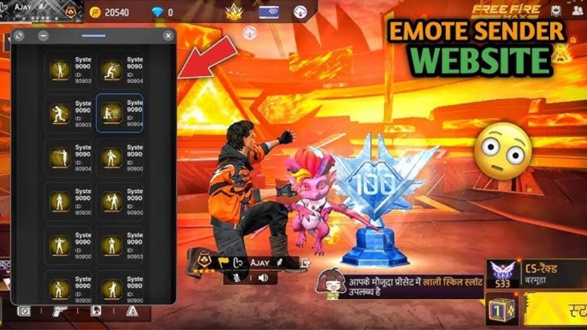 FF Emote Sender