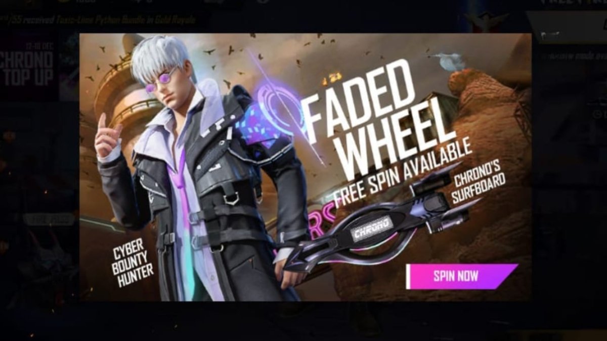 Free Fire Faded Wheel Event
