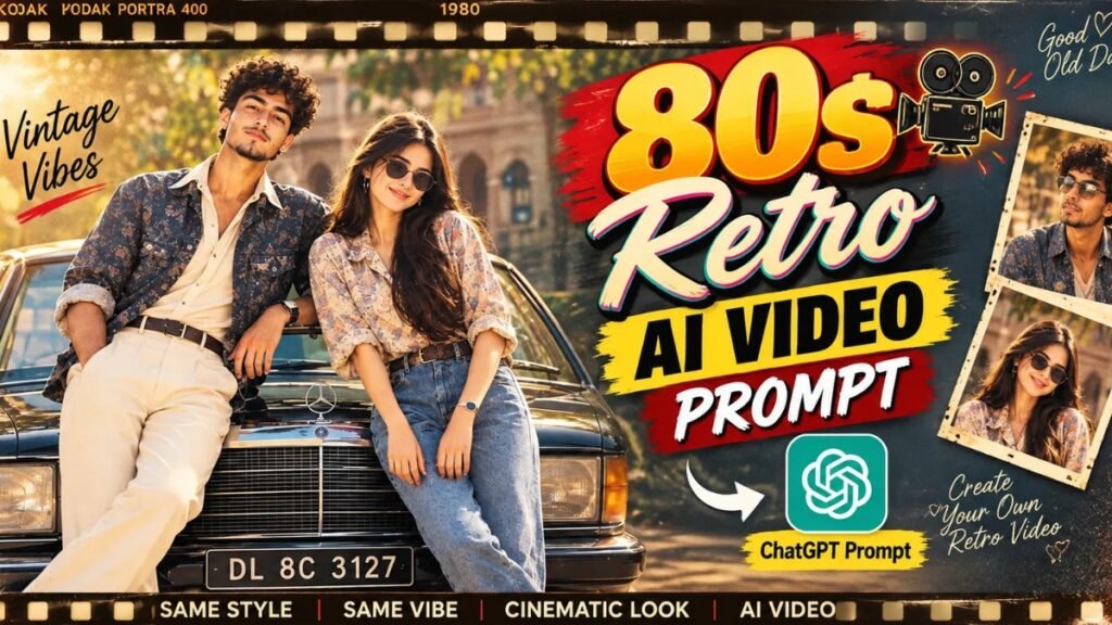 80s Retro AI Video Prompt