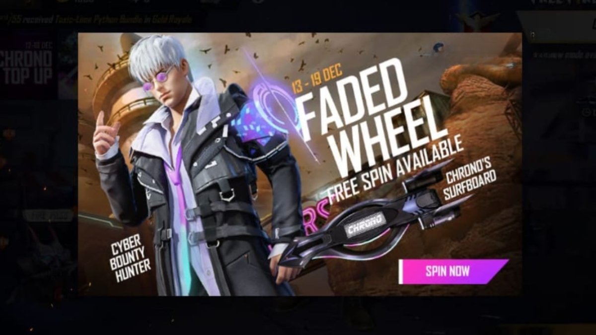 Free Fire Faded Wheel Returns