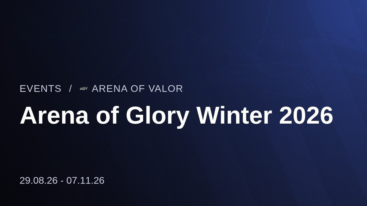 Arena of Glory Winter 2026
