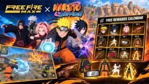 Free Fire MAX x Naruto Shippuden Collab