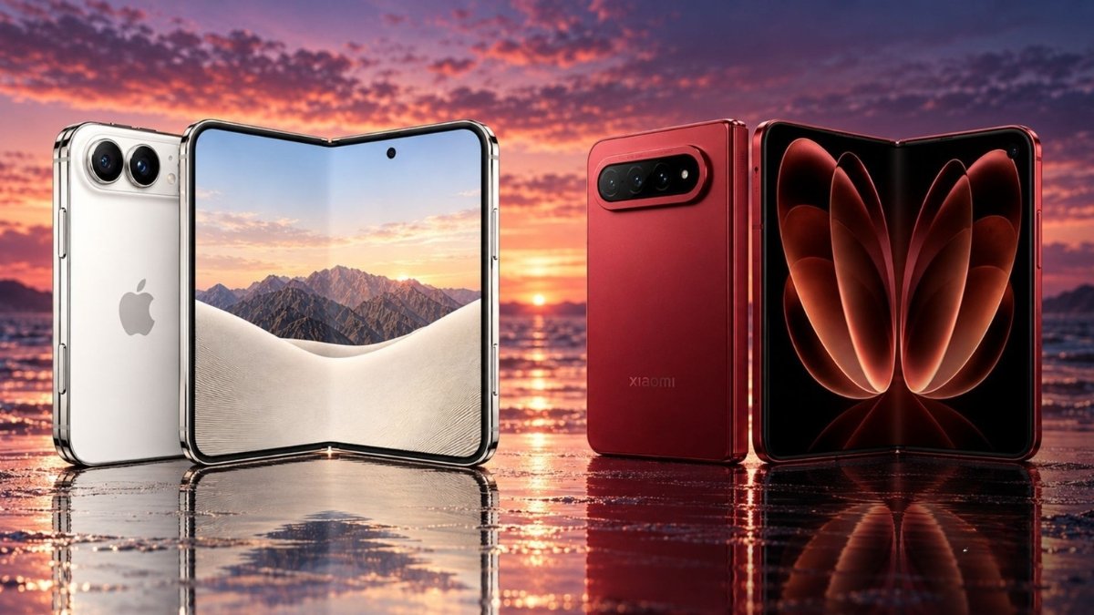 Xiaomi 18 Fold vs iPhone Duo