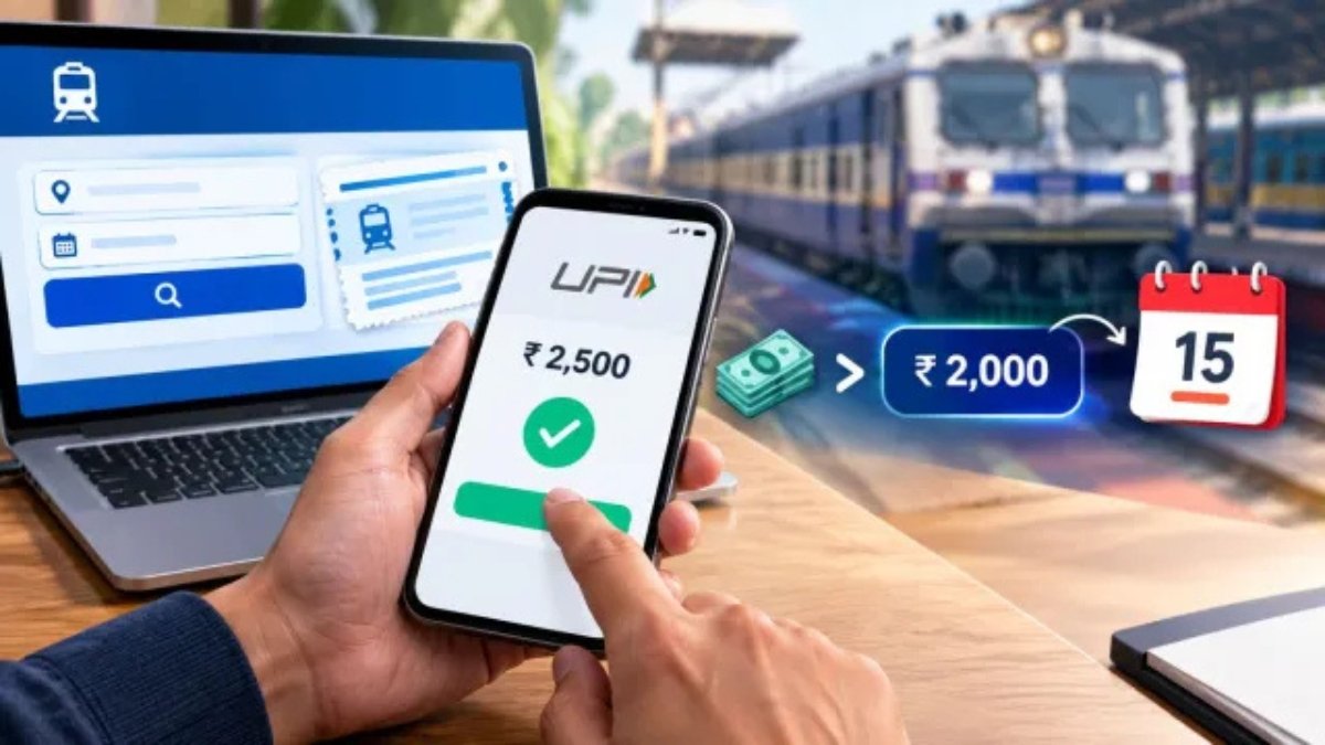 UPI MDR on Train Tickets