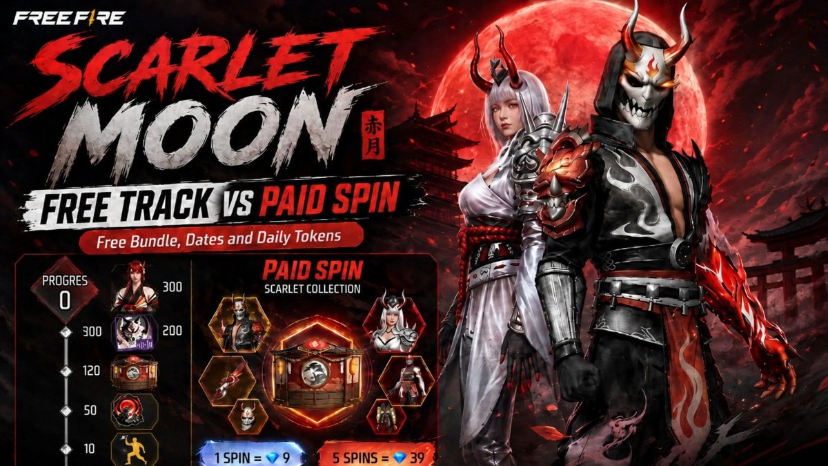 Free Fire Moco Store Katana Scarlet Arrives