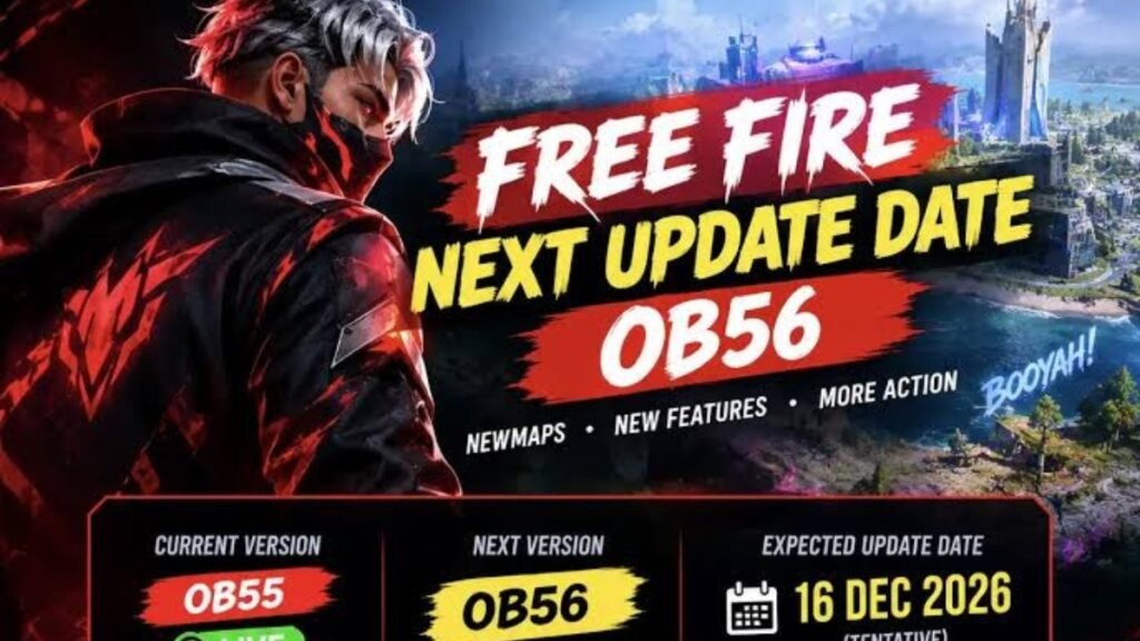 Free Fire Update Date 2026