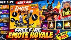 Free Fire Emote Royale Event