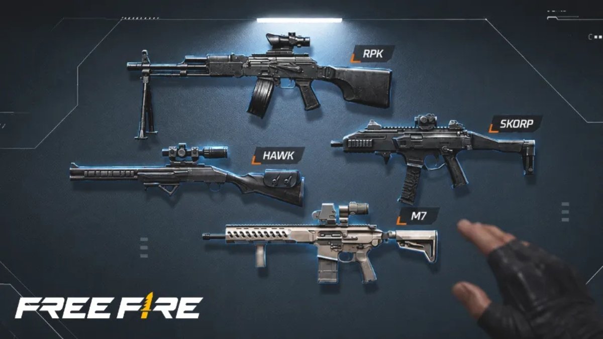 Free Fire OB55 New Weapons