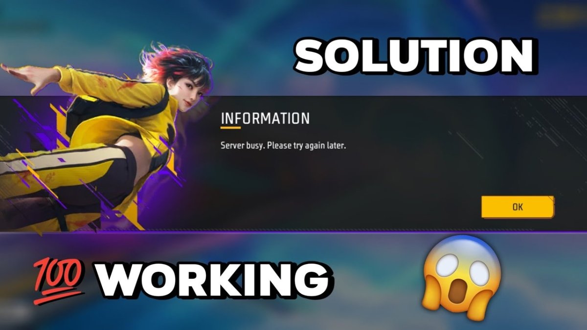 Is Free Fire Down