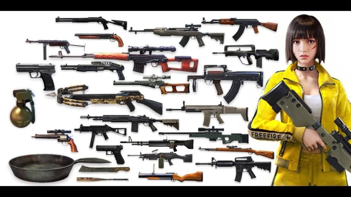 Free Fire New Guns