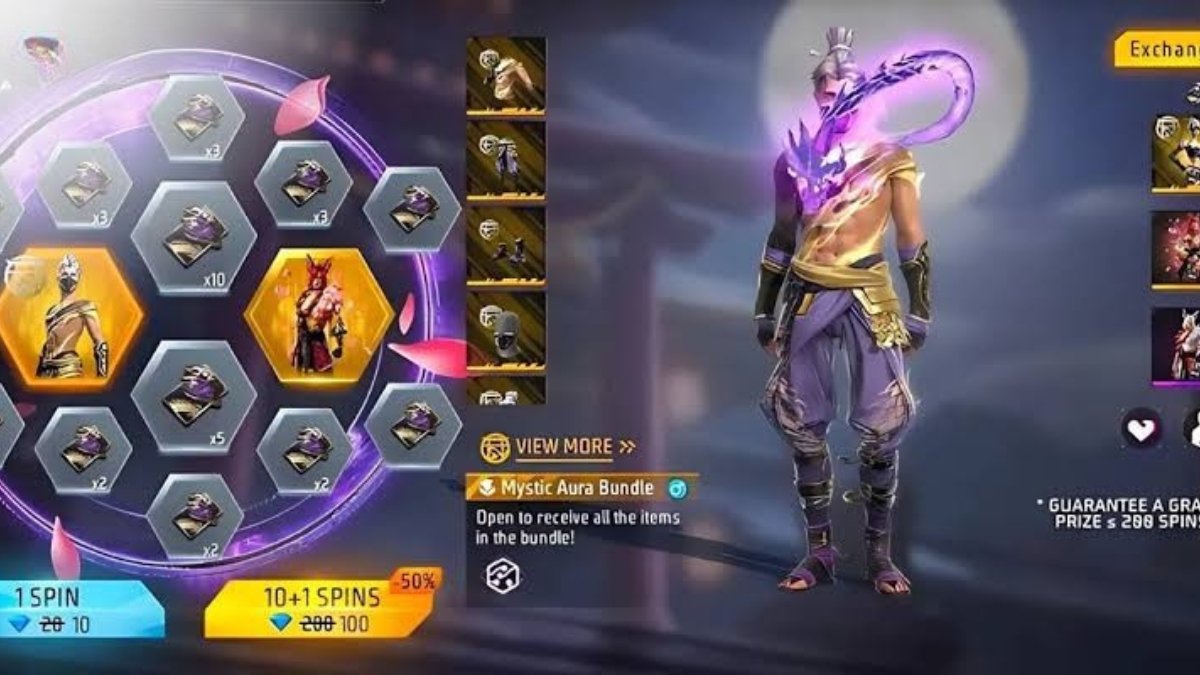 Free Fire Mystical Ring Event
