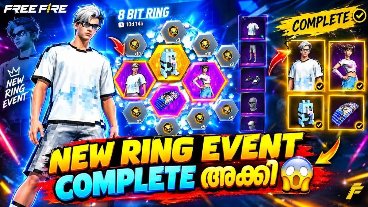 Free Fire 8 Bit Ring Event
