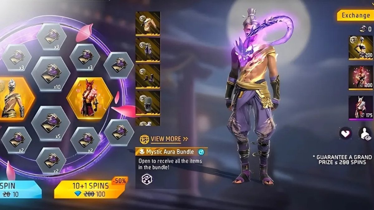 Free Fire Mystical Ring Event